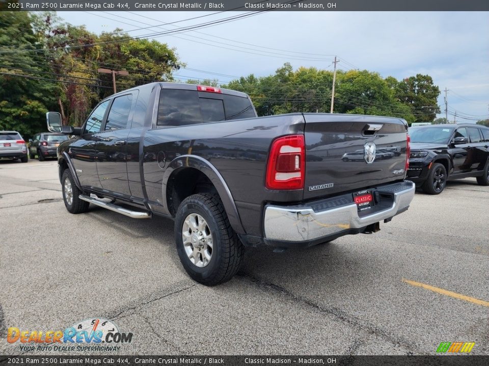 2021 Ram 2500 Laramie Mega Cab 4x4 Granite Crystal Metallic / Black Photo #18