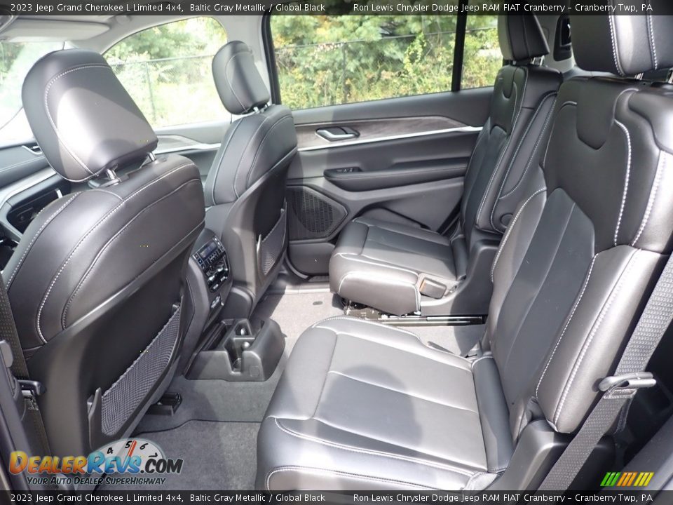 Rear Seat of 2023 Jeep Grand Cherokee L Limited 4x4 Photo #12