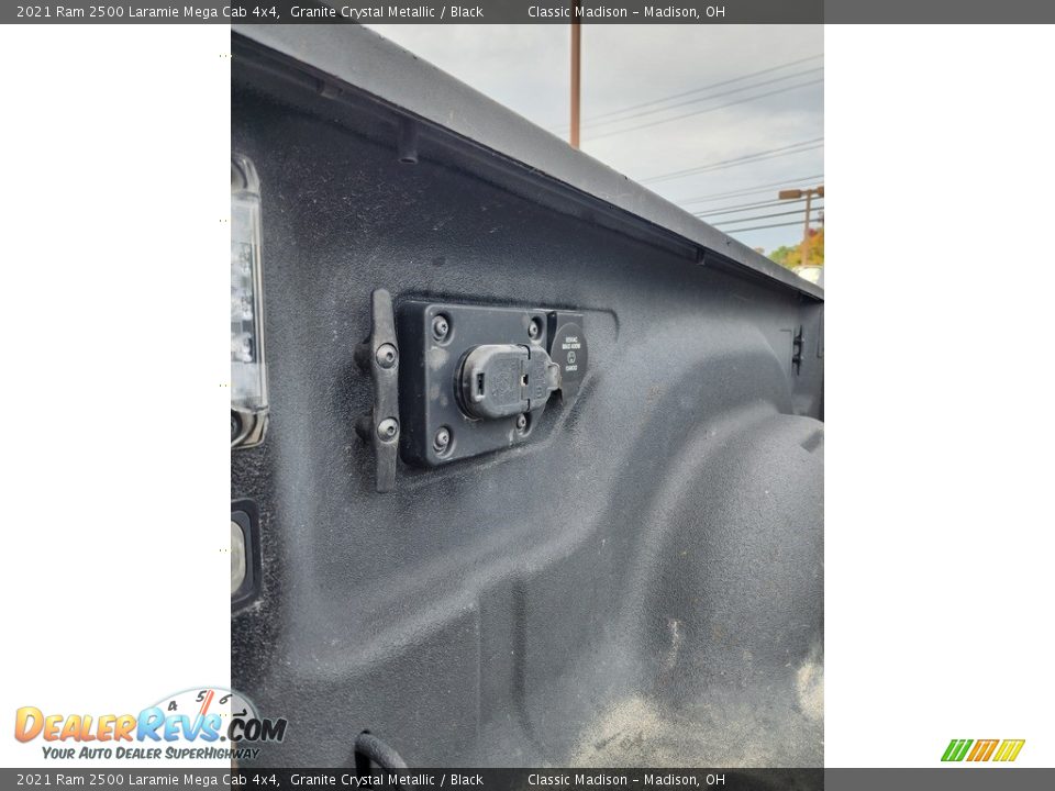 2021 Ram 2500 Laramie Mega Cab 4x4 Granite Crystal Metallic / Black Photo #22