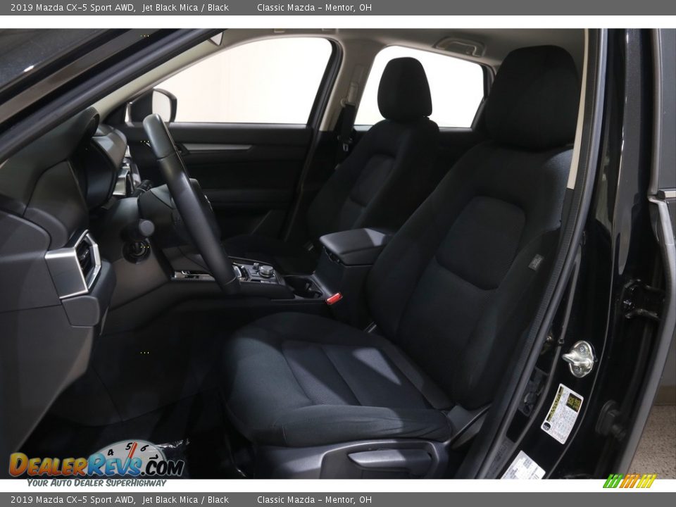 2019 Mazda CX-5 Sport AWD Jet Black Mica / Black Photo #5