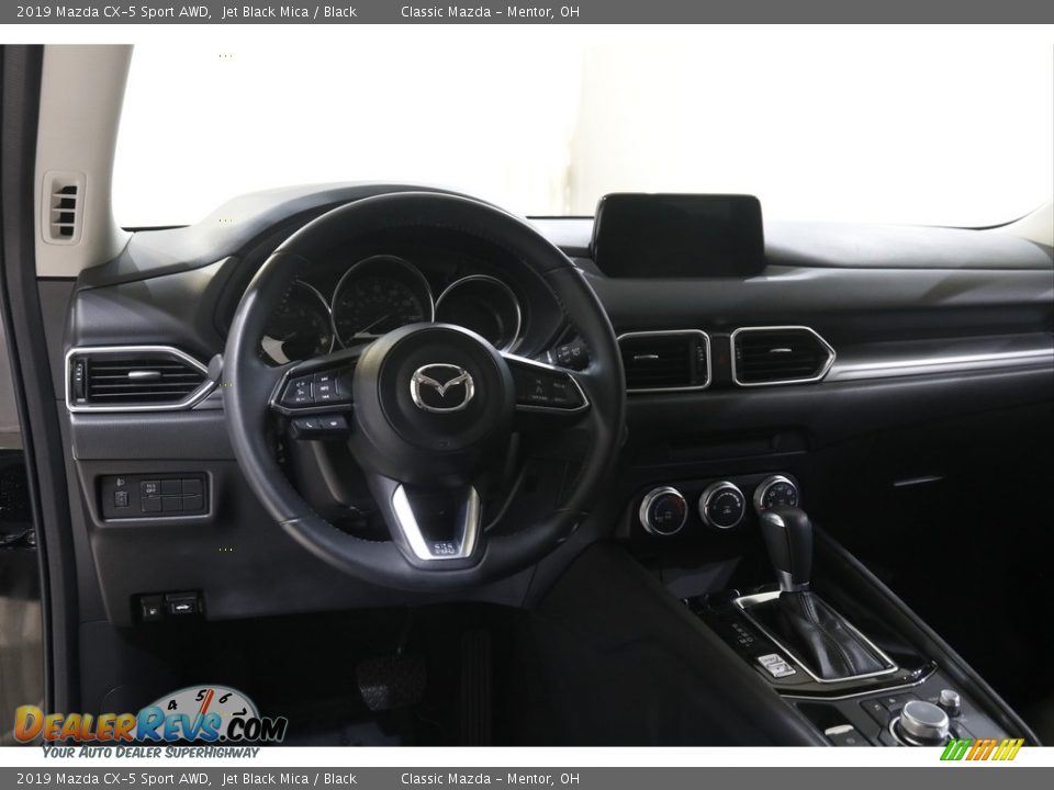 2019 Mazda CX-5 Sport AWD Jet Black Mica / Black Photo #6