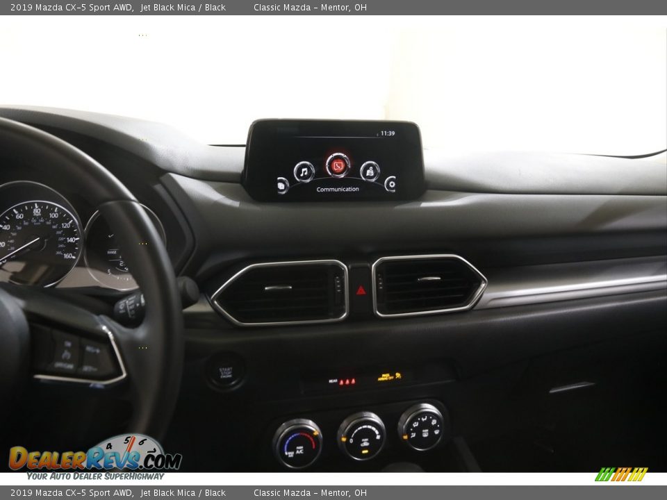 2019 Mazda CX-5 Sport AWD Jet Black Mica / Black Photo #9