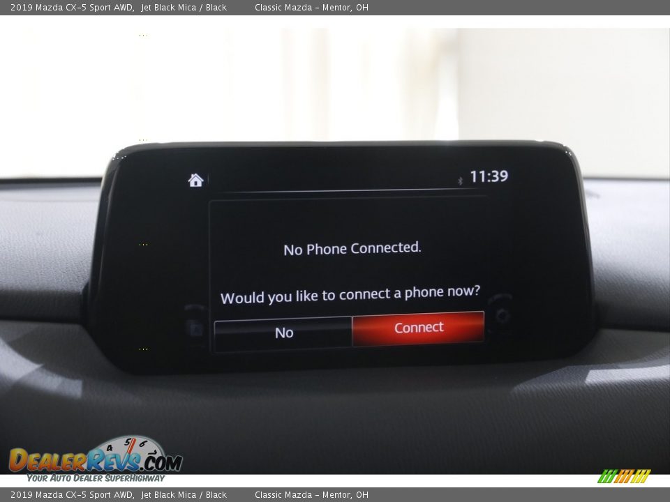 2019 Mazda CX-5 Sport AWD Jet Black Mica / Black Photo #10