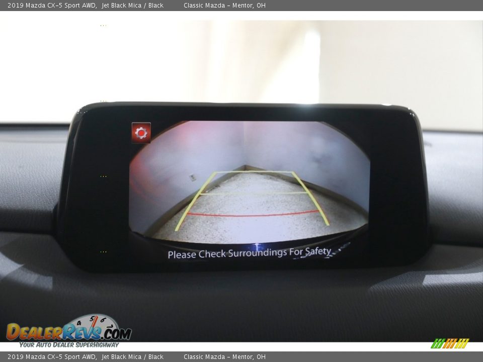 2019 Mazda CX-5 Sport AWD Jet Black Mica / Black Photo #12