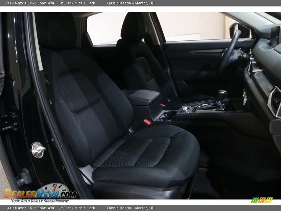 2019 Mazda CX-5 Sport AWD Jet Black Mica / Black Photo #14