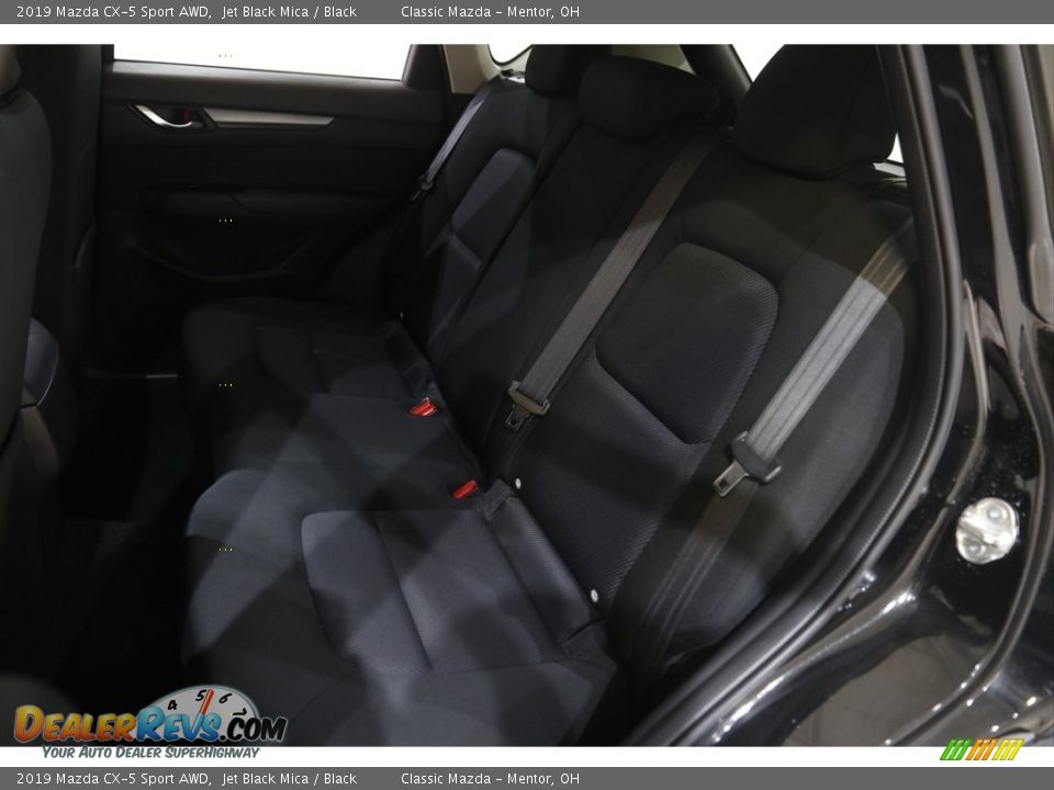 2019 Mazda CX-5 Sport AWD Jet Black Mica / Black Photo #16