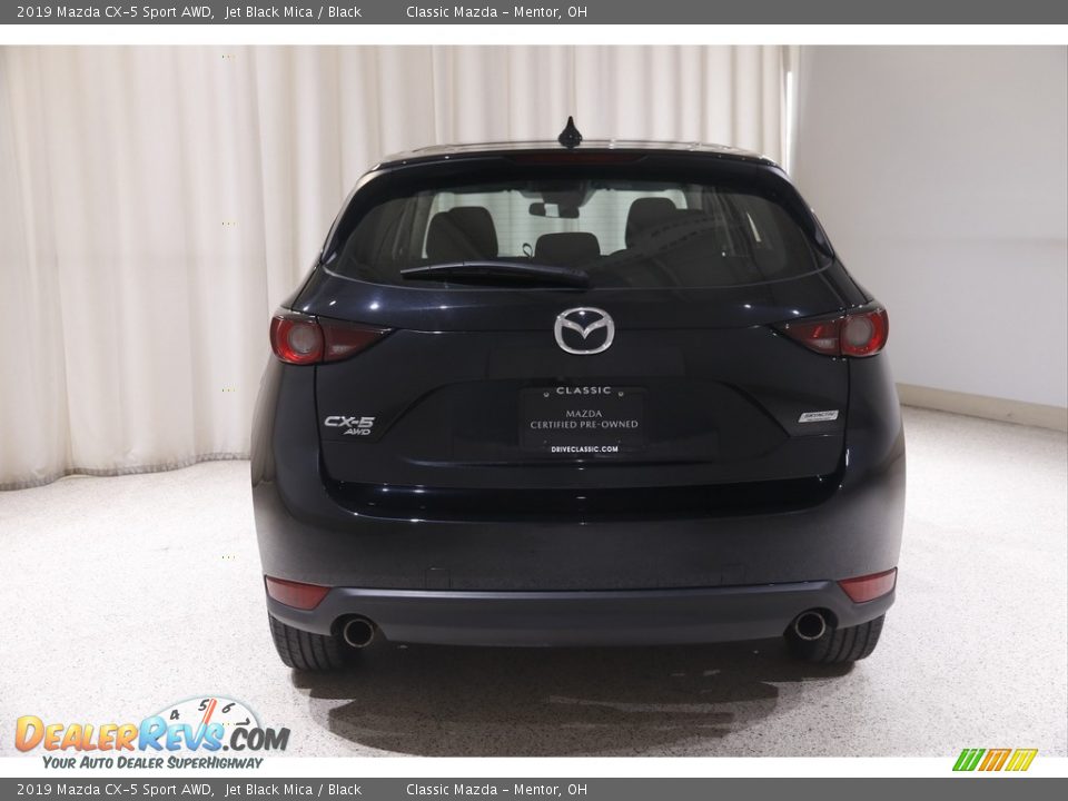 2019 Mazda CX-5 Sport AWD Jet Black Mica / Black Photo #17