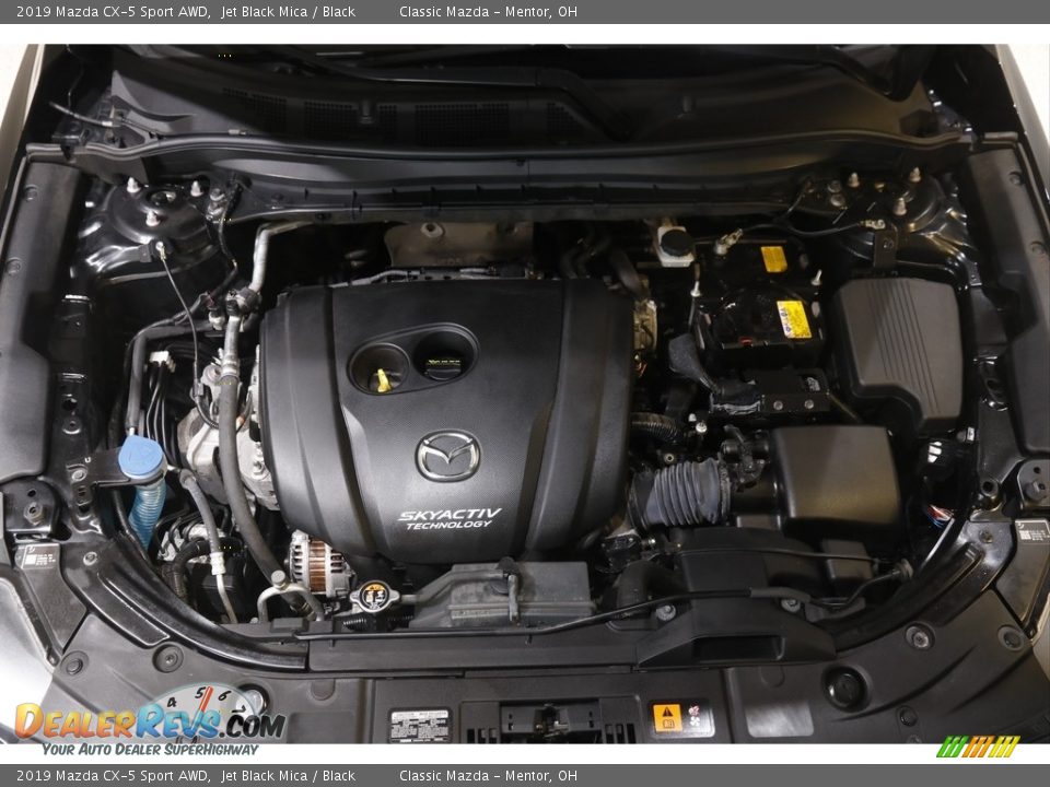 2019 Mazda CX-5 Sport AWD Jet Black Mica / Black Photo #18