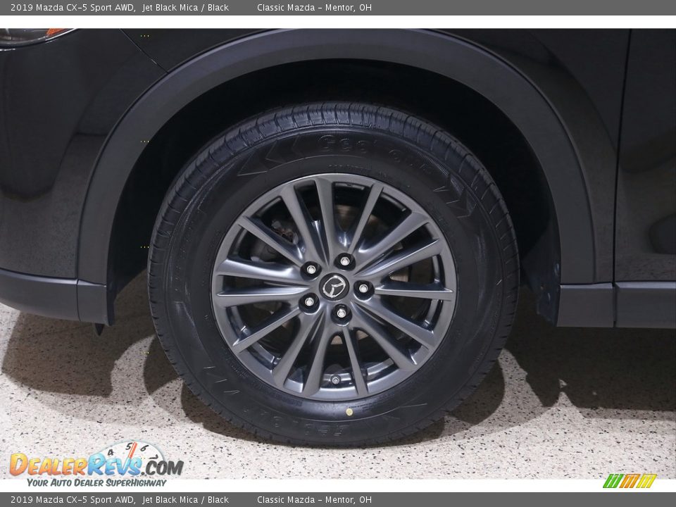 2019 Mazda CX-5 Sport AWD Jet Black Mica / Black Photo #19