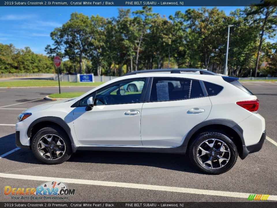 2019 Subaru Crosstrek 2.0i Premium Crystal White Pearl / Black Photo #10