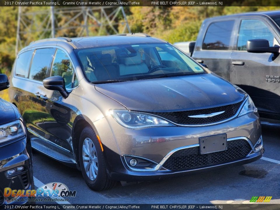 2017 Chrysler Pacifica Touring L Granite Crystal Metallic / Cognac/Alloy/Toffee Photo #4