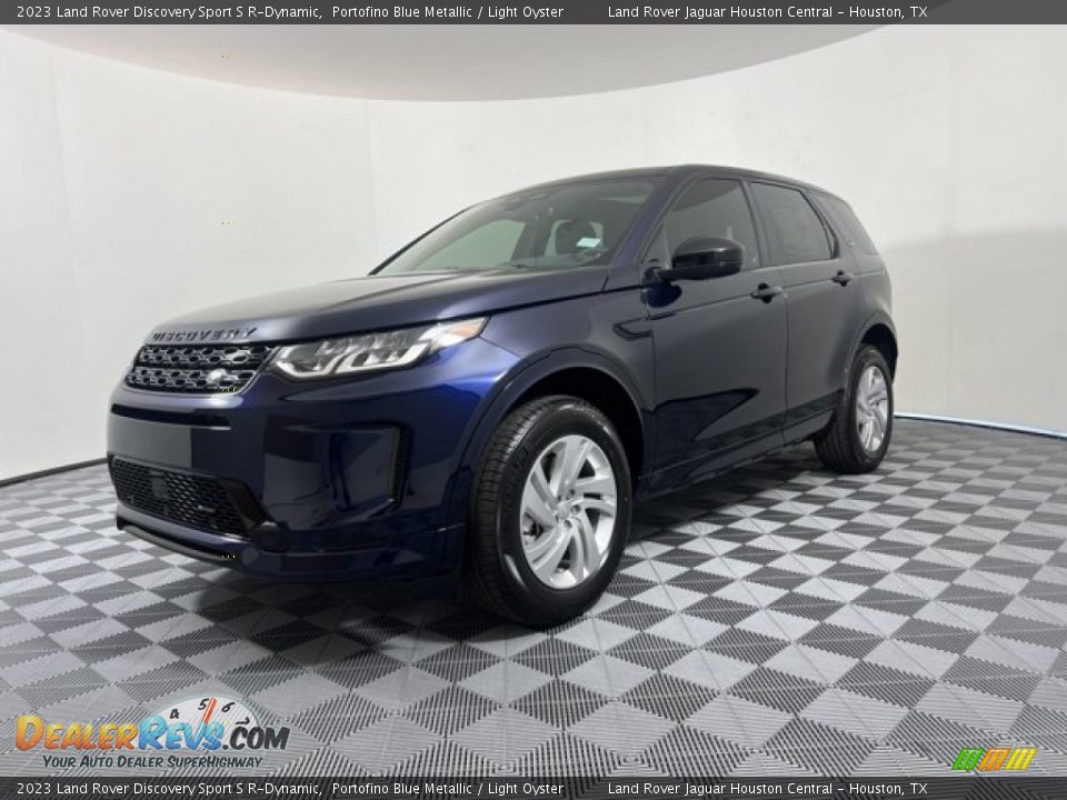 2023 Land Rover Discovery Sport S R-Dynamic Portofino Blue Metallic / Light Oyster Photo #1