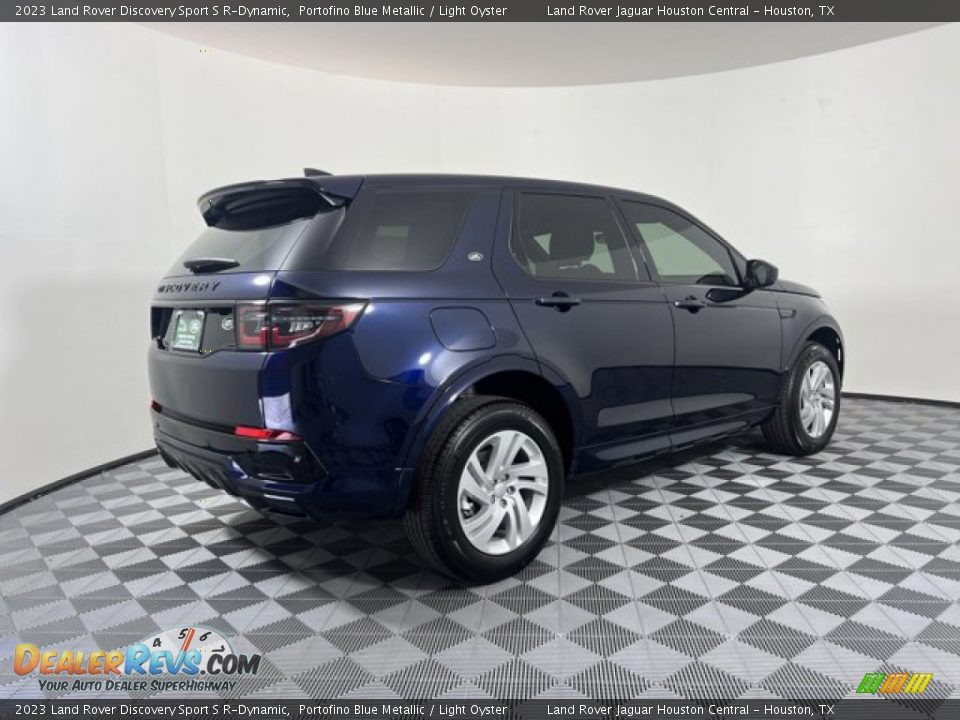 2023 Land Rover Discovery Sport S R-Dynamic Portofino Blue Metallic / Light Oyster Photo #2