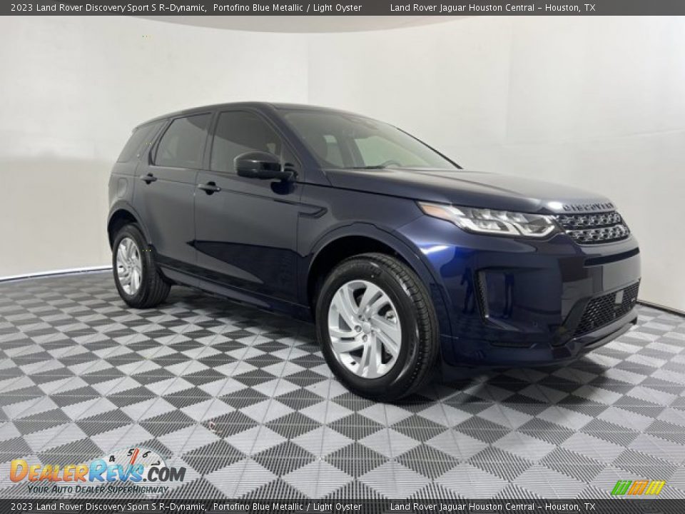 2023 Land Rover Discovery Sport S R-Dynamic Portofino Blue Metallic / Light Oyster Photo #12