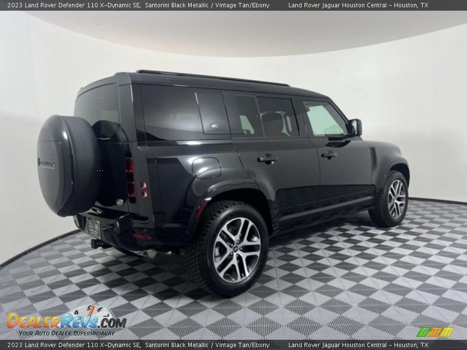 2023 Land Rover Defender 110 X-Dynamic SE Santorini Black Metallic / Vintage Tan/Ebony Photo #2