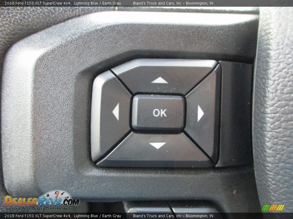 2018 Ford F150 XLT SuperCrew 4x4 Lightning Blue / Earth Gray Photo #18