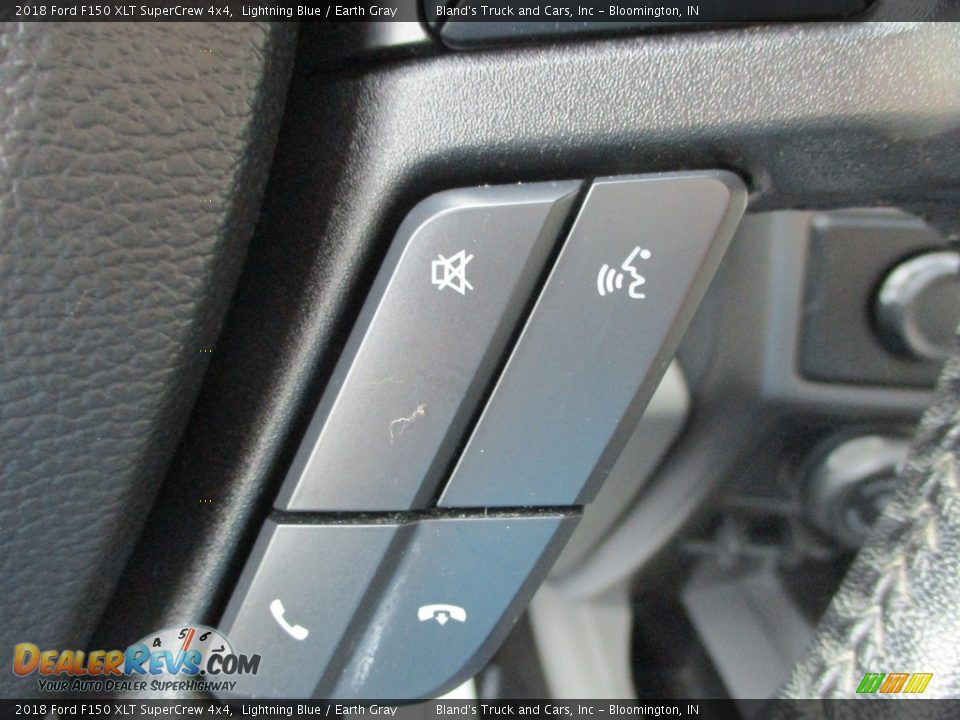 2018 Ford F150 XLT SuperCrew 4x4 Lightning Blue / Earth Gray Photo #21