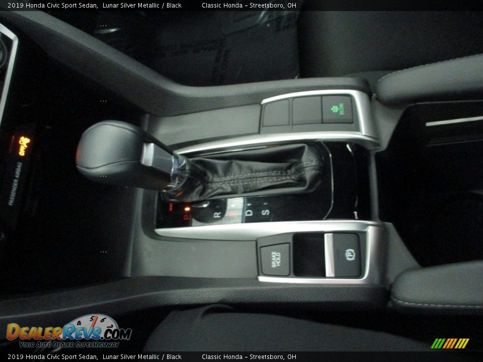 2019 Honda Civic Sport Sedan Lunar Silver Metallic / Black Photo #33