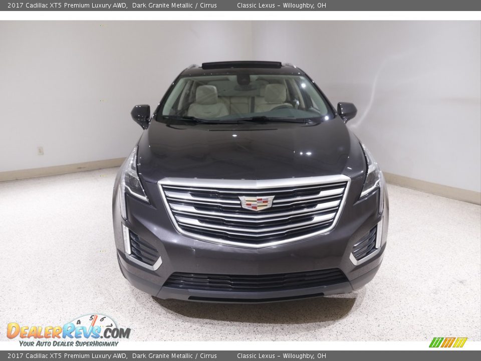 2017 Cadillac XT5 Premium Luxury AWD Dark Granite Metallic / Cirrus Photo #2