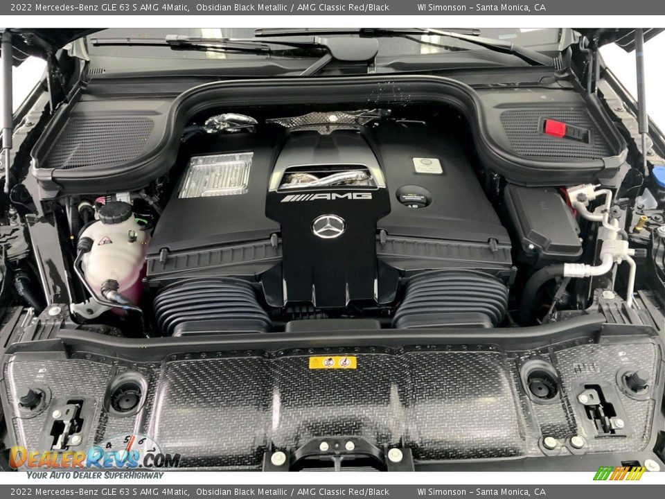 2022 Mercedes-Benz GLE 63 S AMG 4Matic 4.0 Liter DI biturbo DOHC 32-Valve VVT V8 Engine Photo #9