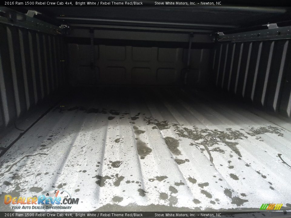 2016 Ram 1500 Rebel Crew Cab 4x4 Bright White / Rebel Theme Red/Black Photo #14