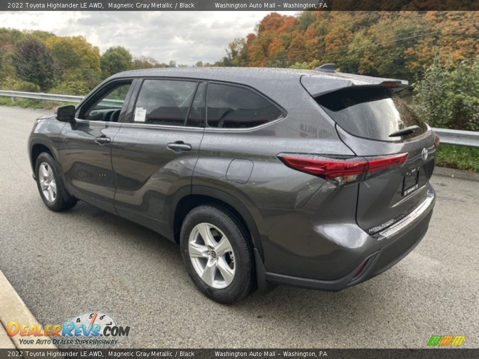 2022 Toyota Highlander LE AWD Magnetic Gray Metallic / Black Photo #2