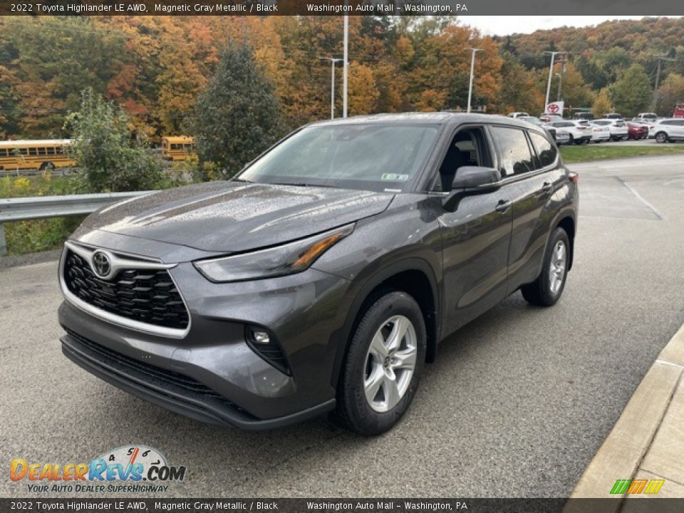 2022 Toyota Highlander LE AWD Magnetic Gray Metallic / Black Photo #5