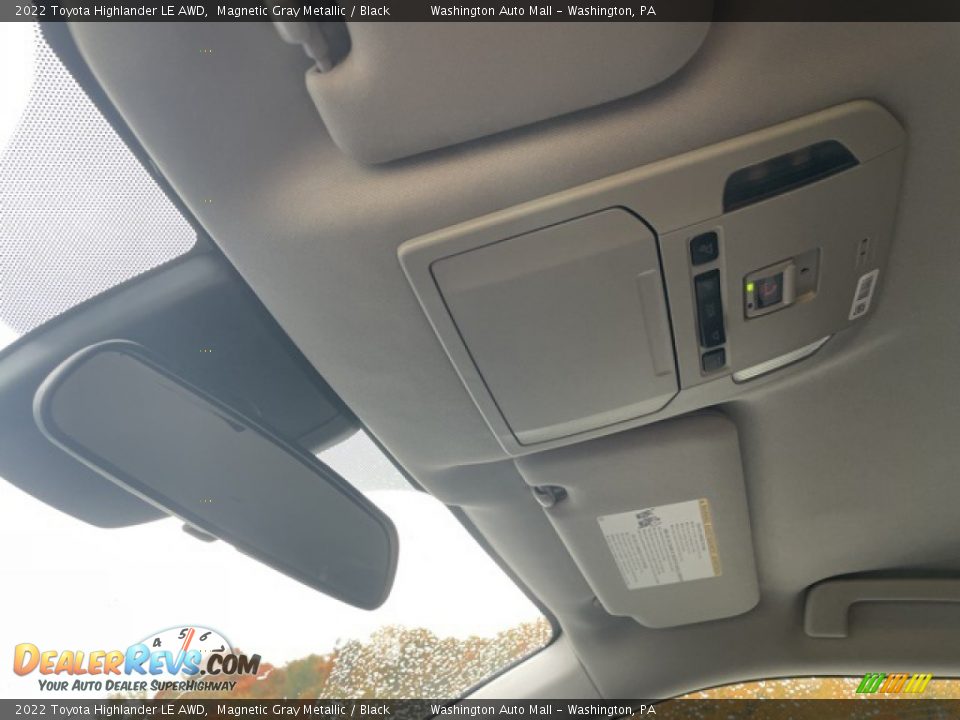 2022 Toyota Highlander LE AWD Magnetic Gray Metallic / Black Photo #13