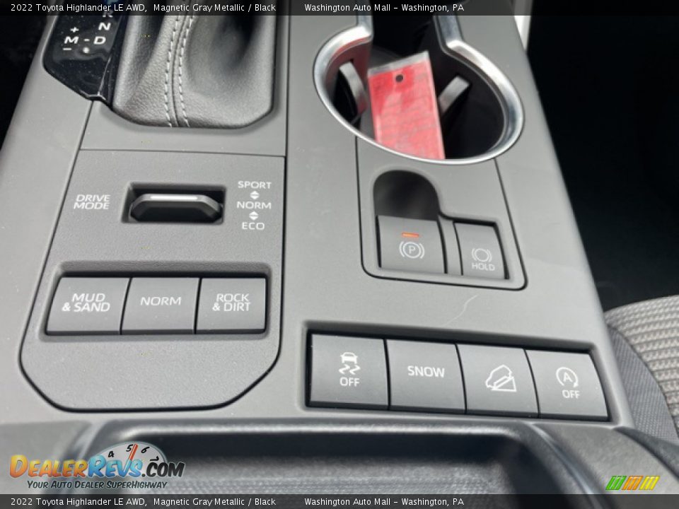 2022 Toyota Highlander LE AWD Magnetic Gray Metallic / Black Photo #19