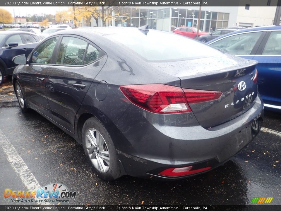 2020 Hyundai Elantra Value Edition Portofino Gray / Black Photo #2