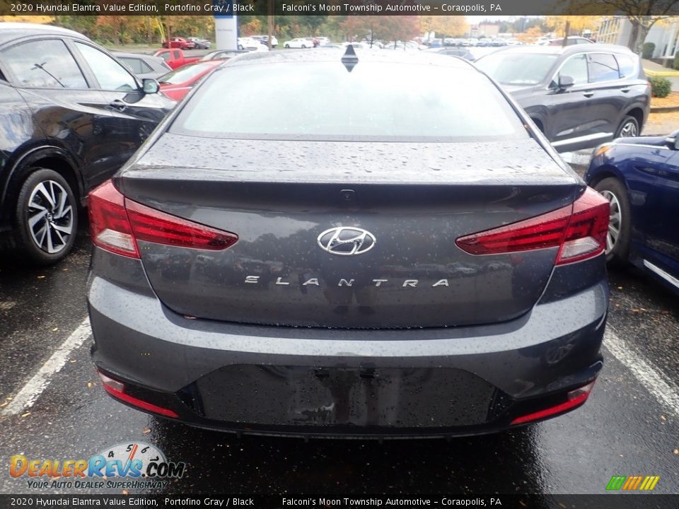 2020 Hyundai Elantra Value Edition Portofino Gray / Black Photo #3