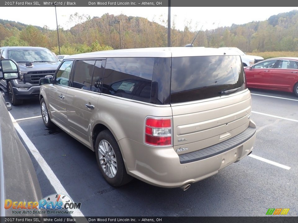 White Gold 2017 Ford Flex SEL Photo #7