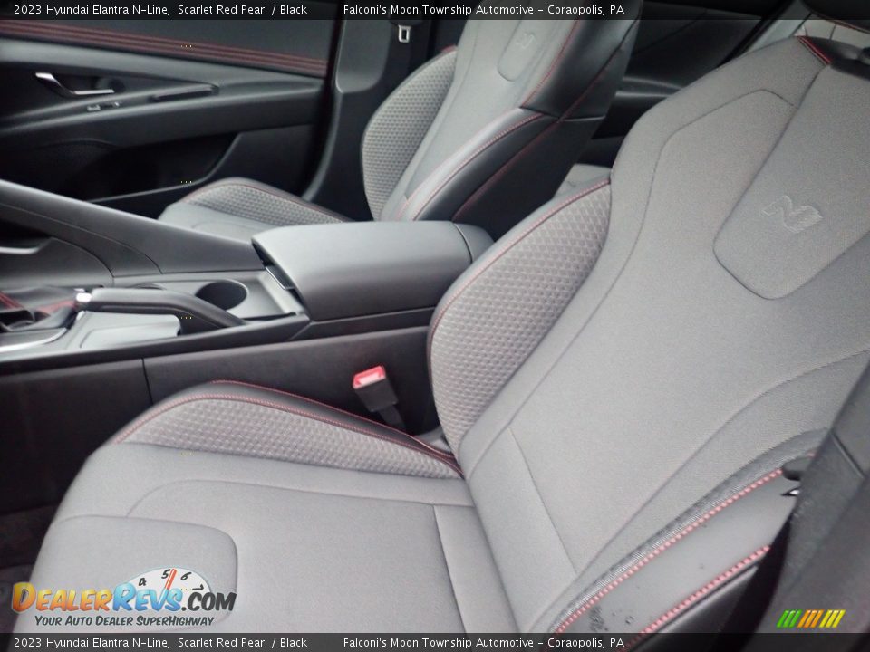 Front Seat of 2023 Hyundai Elantra N-Line Photo #11