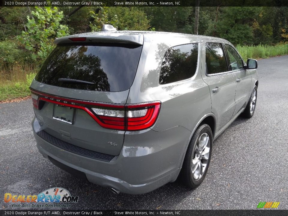 2020 Dodge Durango R/T AWD Destroyer Gray / Black Photo #6