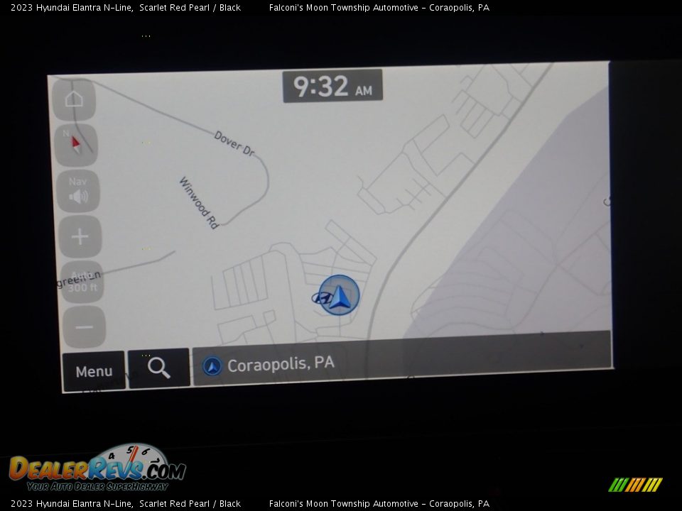 Navigation of 2023 Hyundai Elantra N-Line Photo #16