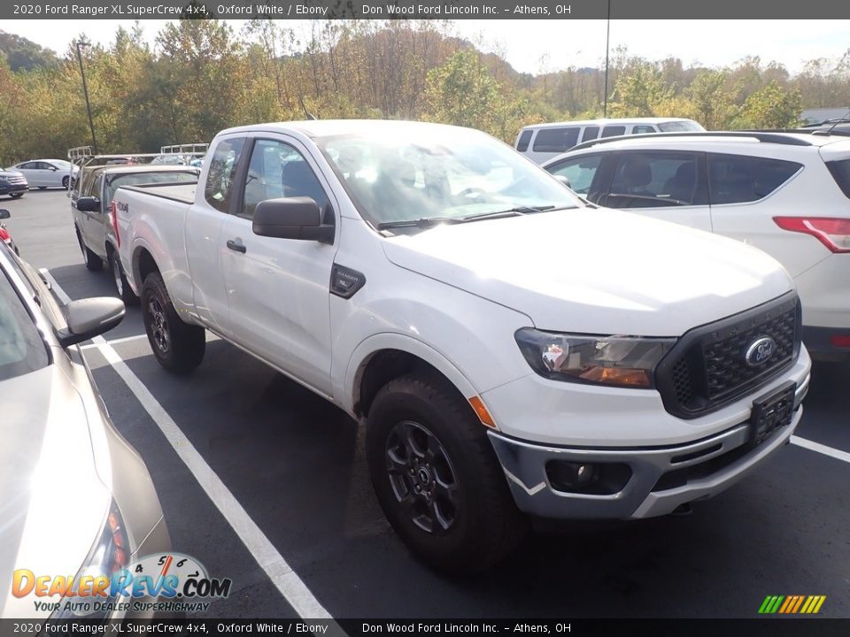 2020 Ford Ranger XL SuperCrew 4x4 Oxford White / Ebony Photo #2