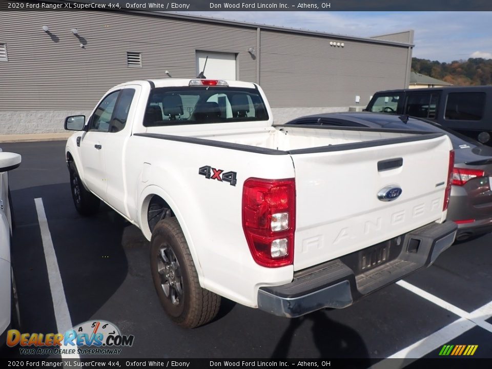 2020 Ford Ranger XL SuperCrew 4x4 Oxford White / Ebony Photo #6