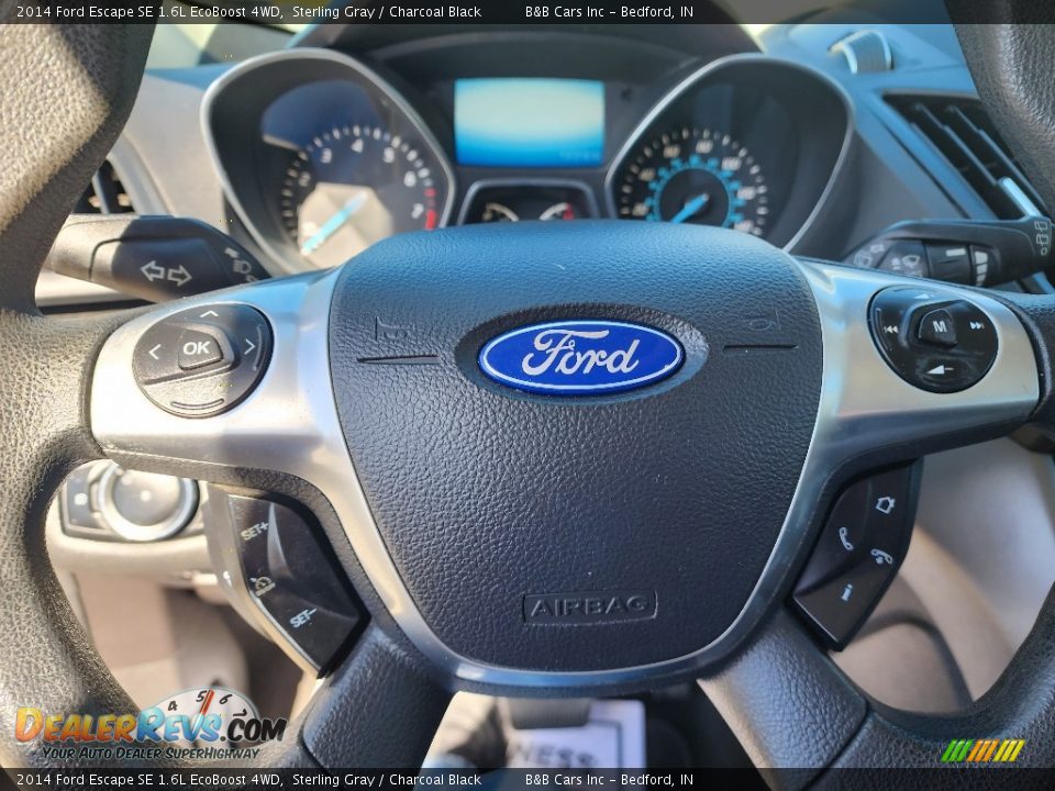 2014 Ford Escape SE 1.6L EcoBoost 4WD Sterling Gray / Charcoal Black Photo #11