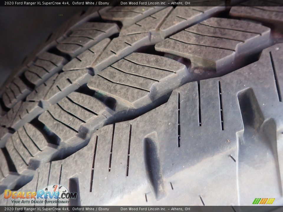2020 Ford Ranger XL SuperCrew 4x4 Oxford White / Ebony Photo #11