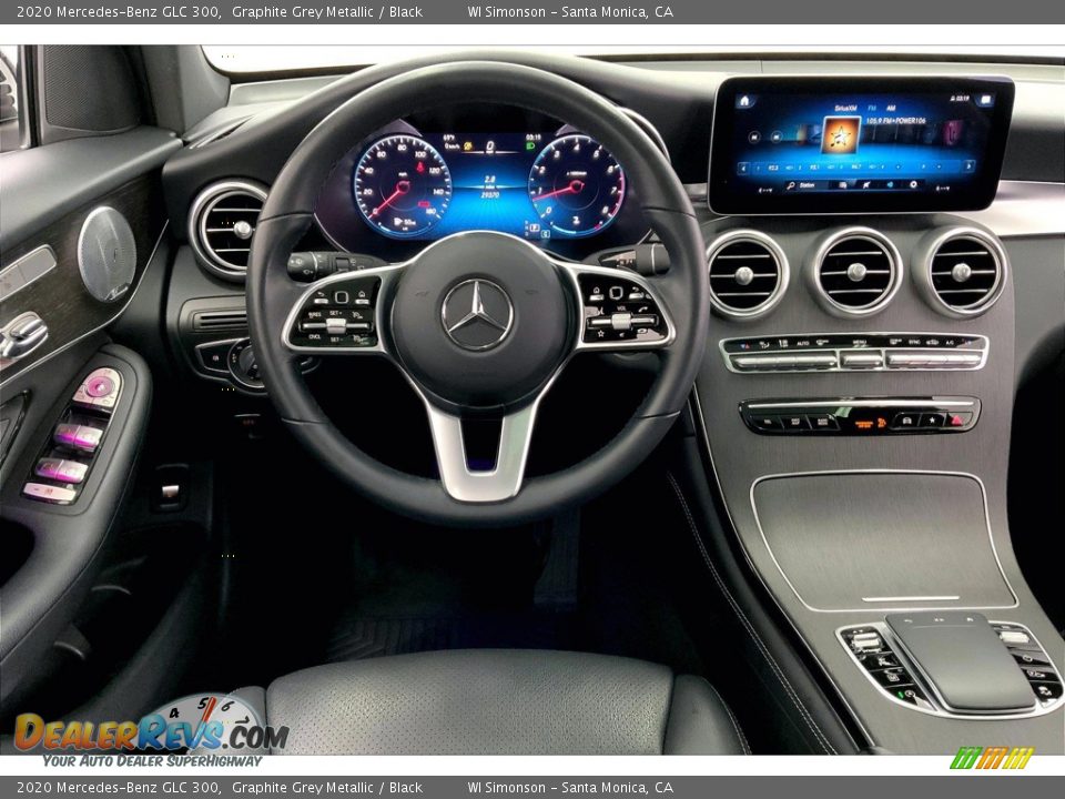 2020 Mercedes-Benz GLC 300 Graphite Grey Metallic / Black Photo #4