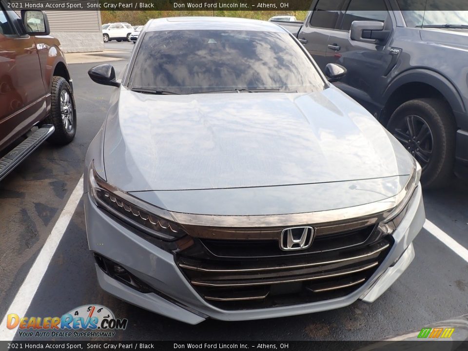 2021 Honda Accord Sport Sonic Gray Pearl / Black Photo #3