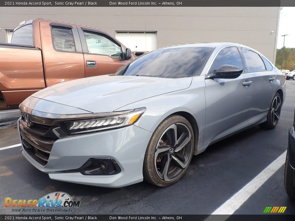 2021 Honda Accord Sport Sonic Gray Pearl / Black Photo #6