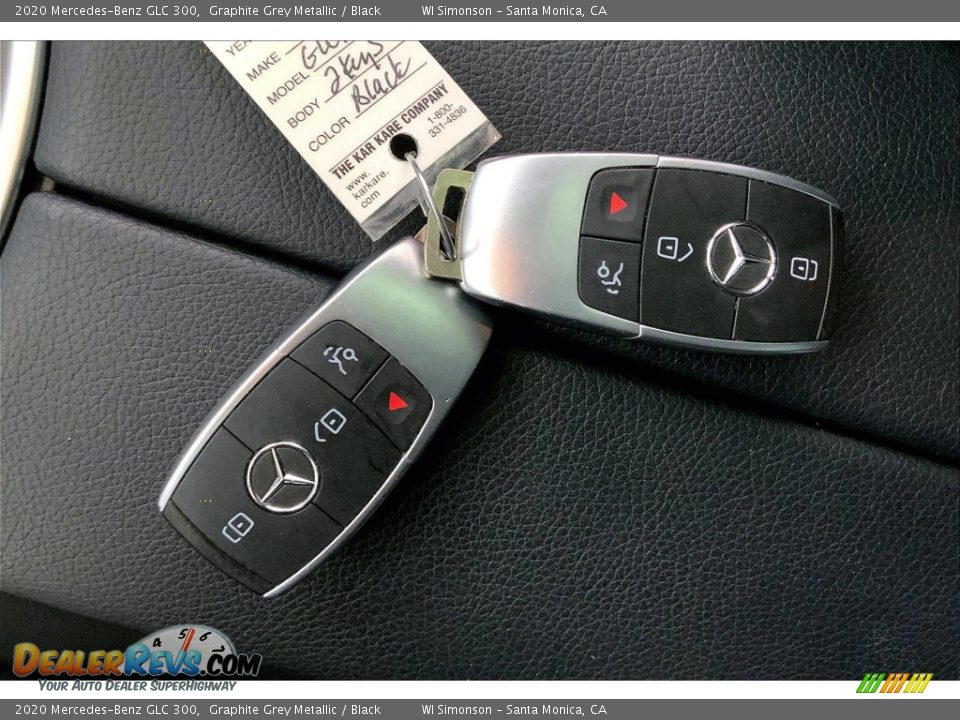 2020 Mercedes-Benz GLC 300 Graphite Grey Metallic / Black Photo #11