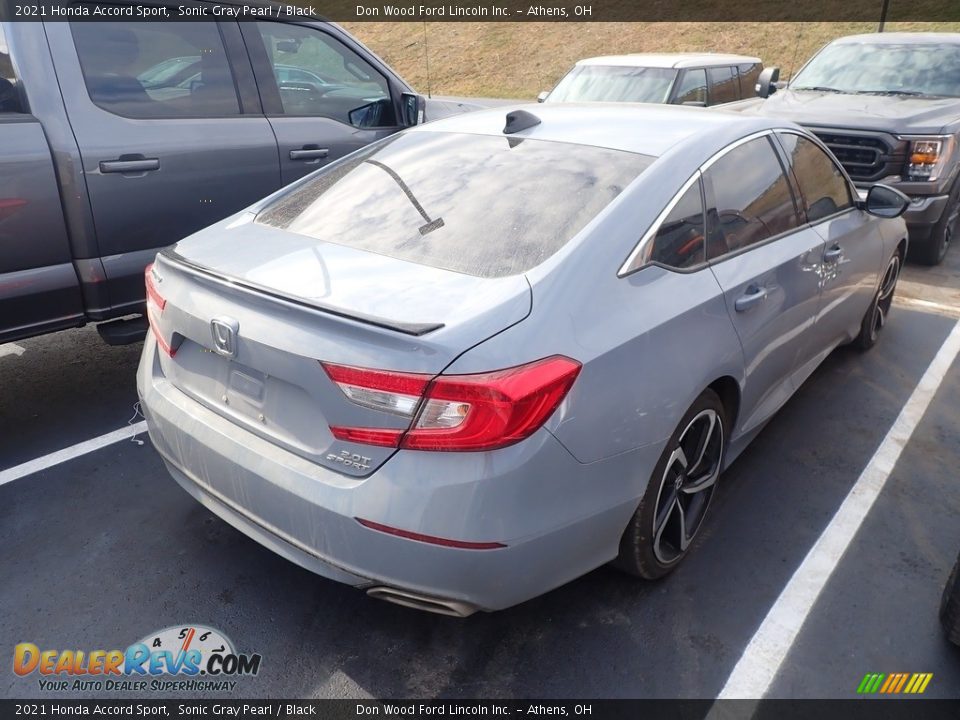 2021 Honda Accord Sport Sonic Gray Pearl / Black Photo #10