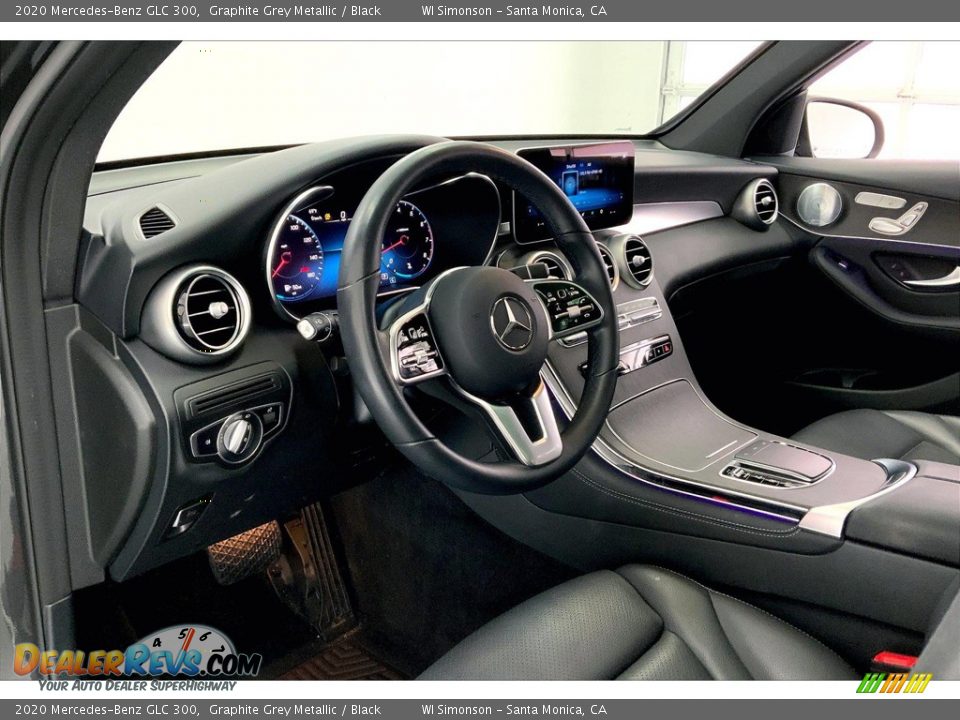 2020 Mercedes-Benz GLC 300 Graphite Grey Metallic / Black Photo #14