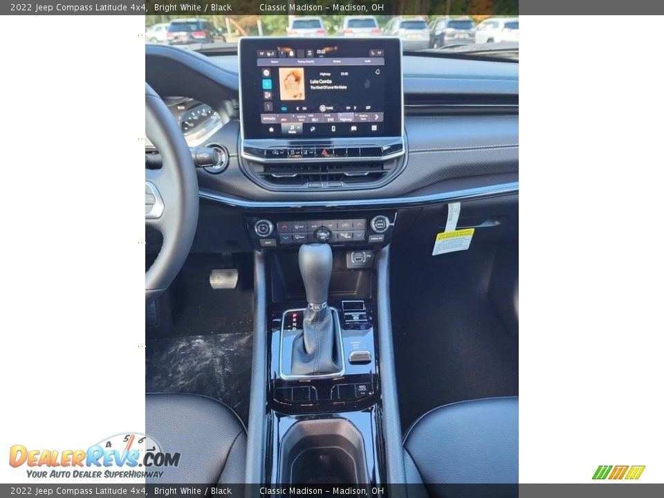 2022 Jeep Compass Latitude 4x4 Bright White / Black Photo #6