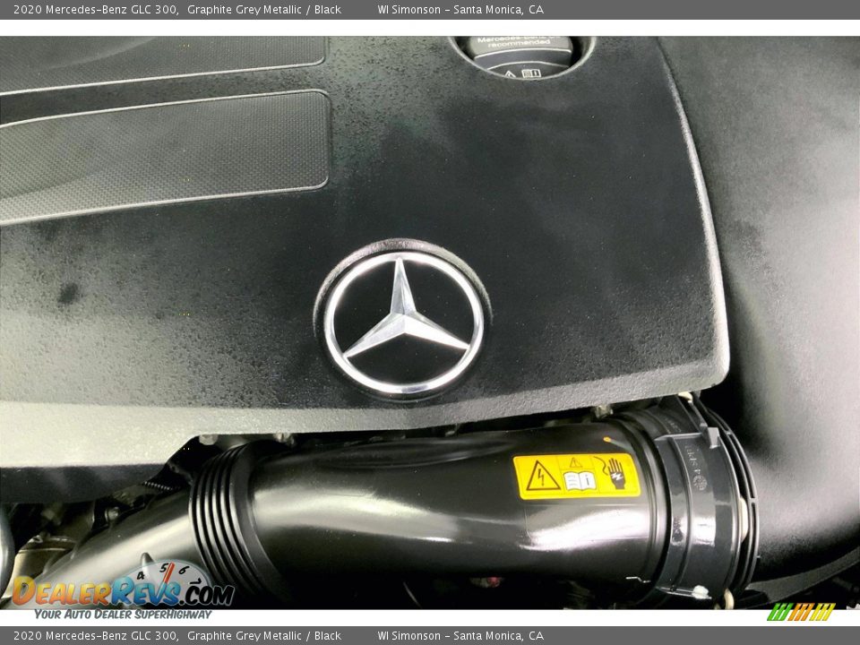 2020 Mercedes-Benz GLC 300 Graphite Grey Metallic / Black Photo #32