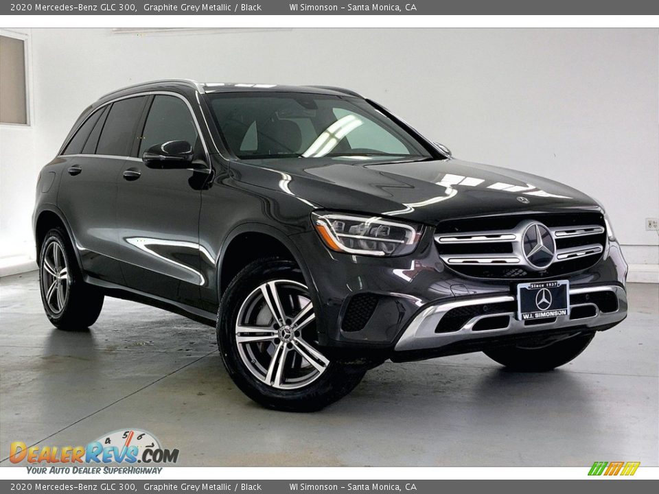 2020 Mercedes-Benz GLC 300 Graphite Grey Metallic / Black Photo #34