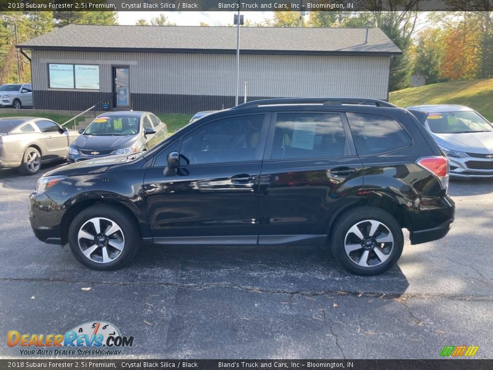 2018 Subaru Forester 2.5i Premium Crystal Black Silica / Black Photo #2