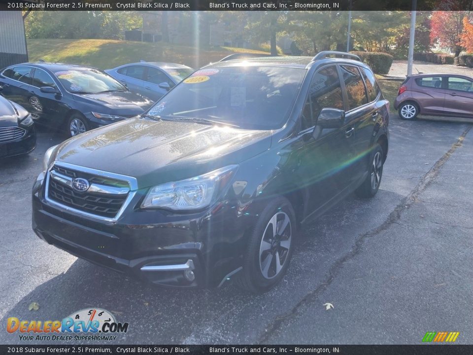 2018 Subaru Forester 2.5i Premium Crystal Black Silica / Black Photo #3